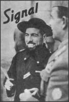 Padre Luciano Usai foi capa da revista nazista Signal, em fevereiro de 1944.